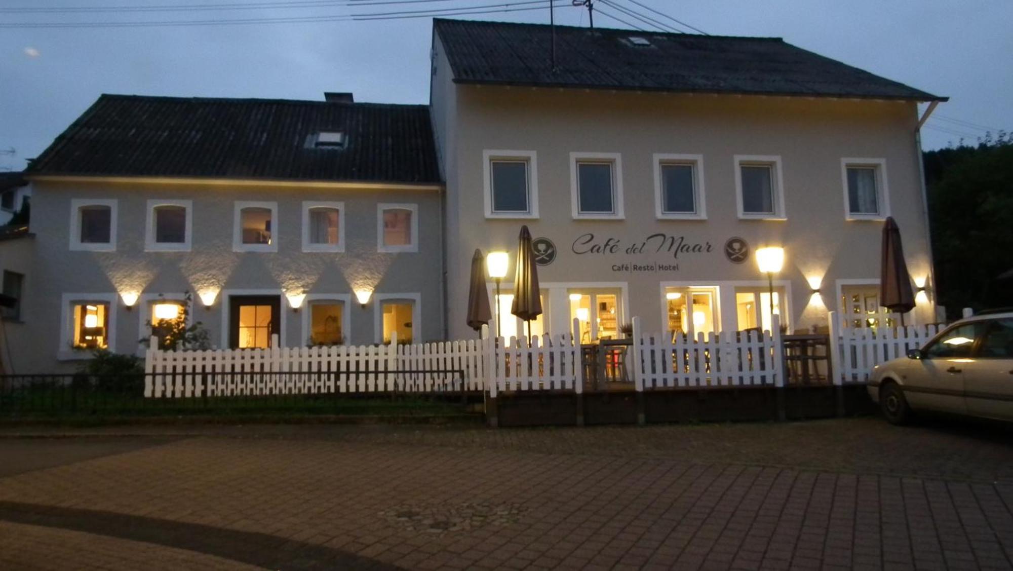 Hotel Cafe Del Maar Schalkenmehren Exterior foto